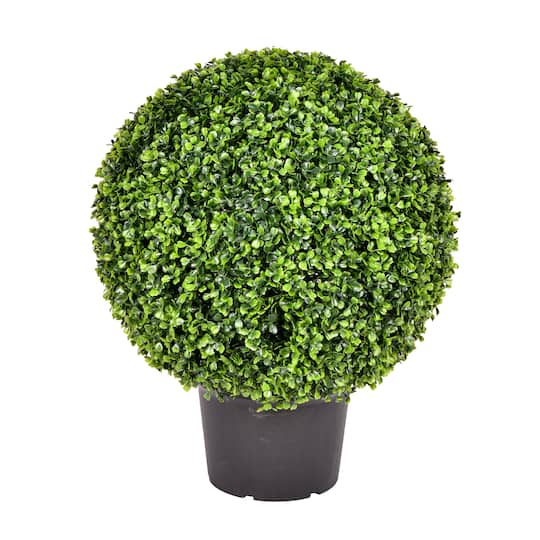 20" Artificial Green Boxwood Ball By Vickerman | 25" x 20" | Michaels®